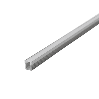 Slim Surface Mount LED Aluminum Channel for 5mm Strip, 8 ft – Silver (SM5)