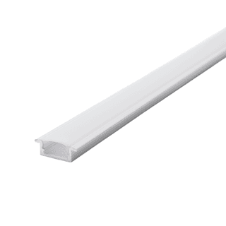 Recessed LED Aluminum Channel for 10mm Strip, 8 ft – White (AR1)