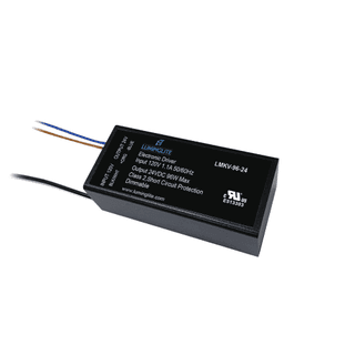 Mini Dimmable 60W 24V LED Driver, Damp Rated, UL Class 2