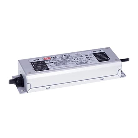 Mean Well XLG-200 Waterproof LED Power Supply, 200W 24V