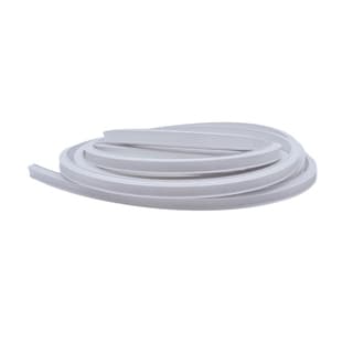 Recessed Flexible LED Channel for 12mm Strip, 16.4 ft – Silver
