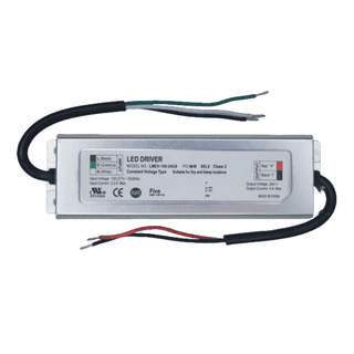 Slim 96W 24V LED Power Supply, IP67 Wet Rated, UL Class 2