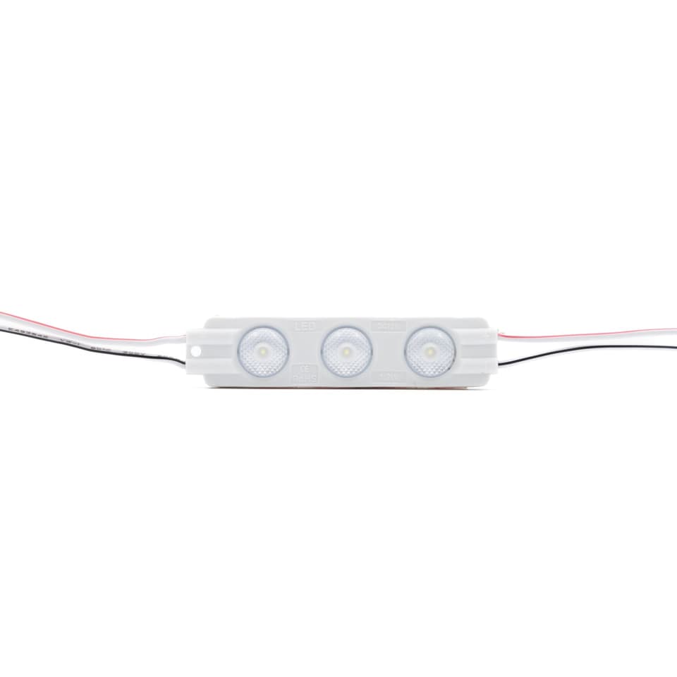 SMD2835 LED Sign Modules 12V, 3 Chips 1.2W, 7000K – String of 20