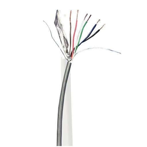 18/6 AWG Stranded Wire, 10A 125V, White Jacket – Sold by the Foot