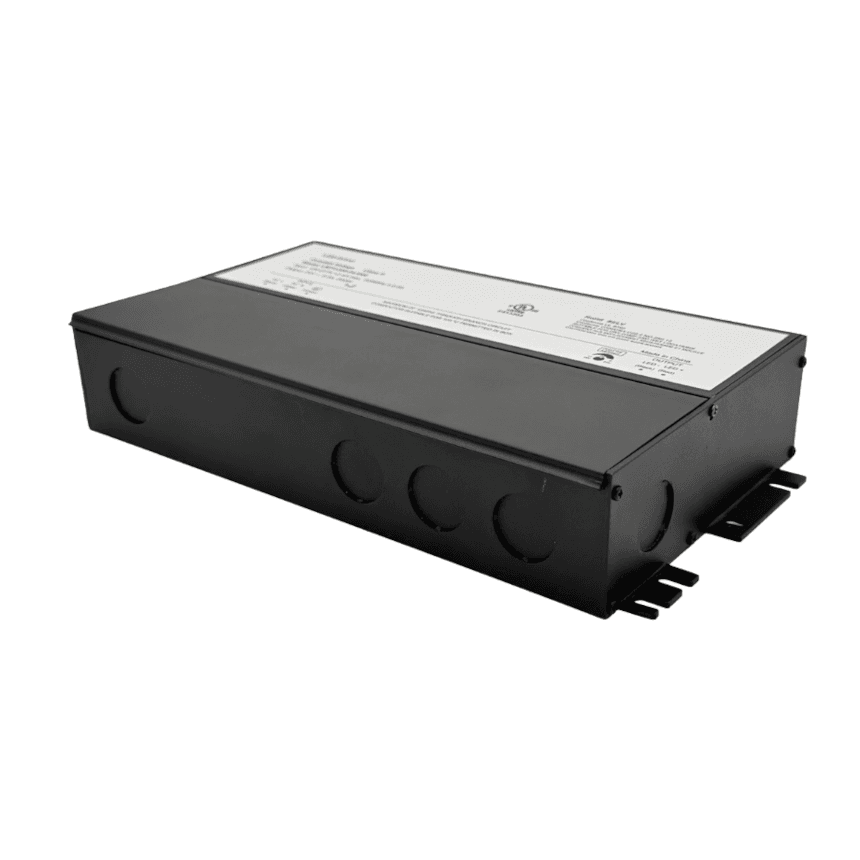 J-Box 200W 24V Constant Voltage LED Power Supply, Wet Rated, UL Listed