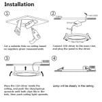 6" LED Flat Round Panel - Switchable Color Temperature, 12W - Image 3