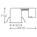 6" Airtight Remodeling Universal Housing, IC Rated, E26 - Image 2