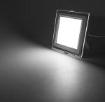 5" LED Glass Square Panel - Switchable Color Temperature, 12W - Image 2