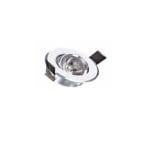 2 1/2" LED Under Cabinet Light - Silver Frame, 3W