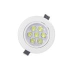 3 1/2" LED Dimmable Down Light - White Frame, 7W - Image 2