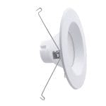 6" LED Round Recessed Down Light, Smooth Trim, 13W