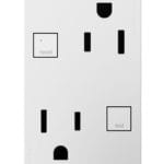 adorne® 15A Tamper-Resistant Self-Test GFCI Outlet - Plus-Size