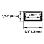 8-feet Aluminum Channel, White - AS1 - Image 3