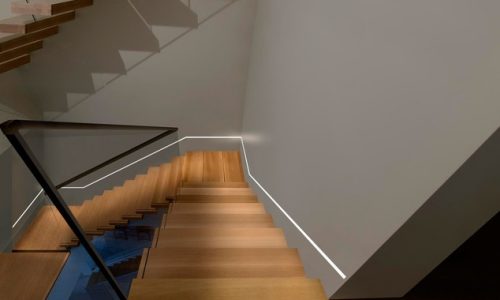 LED Stair Lighting Wall
